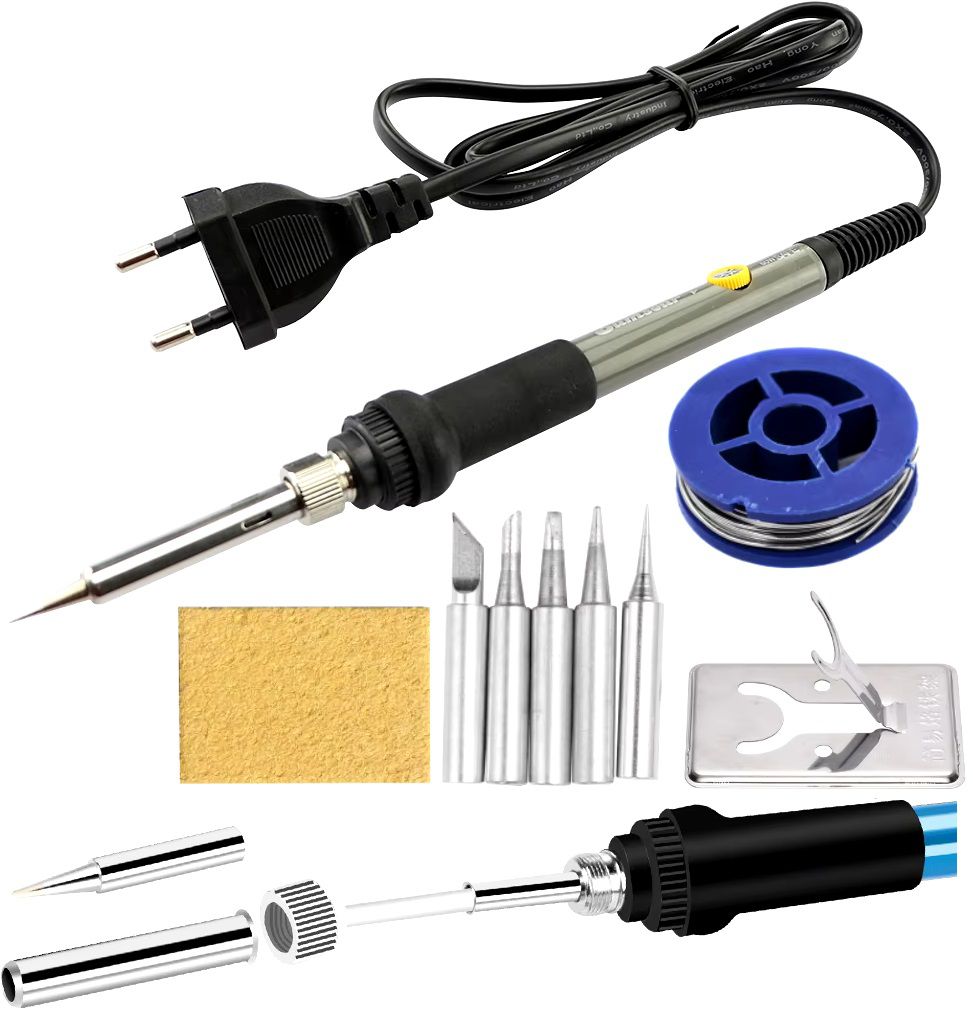 Set Soldador de temperatura ajustable 220V-60w